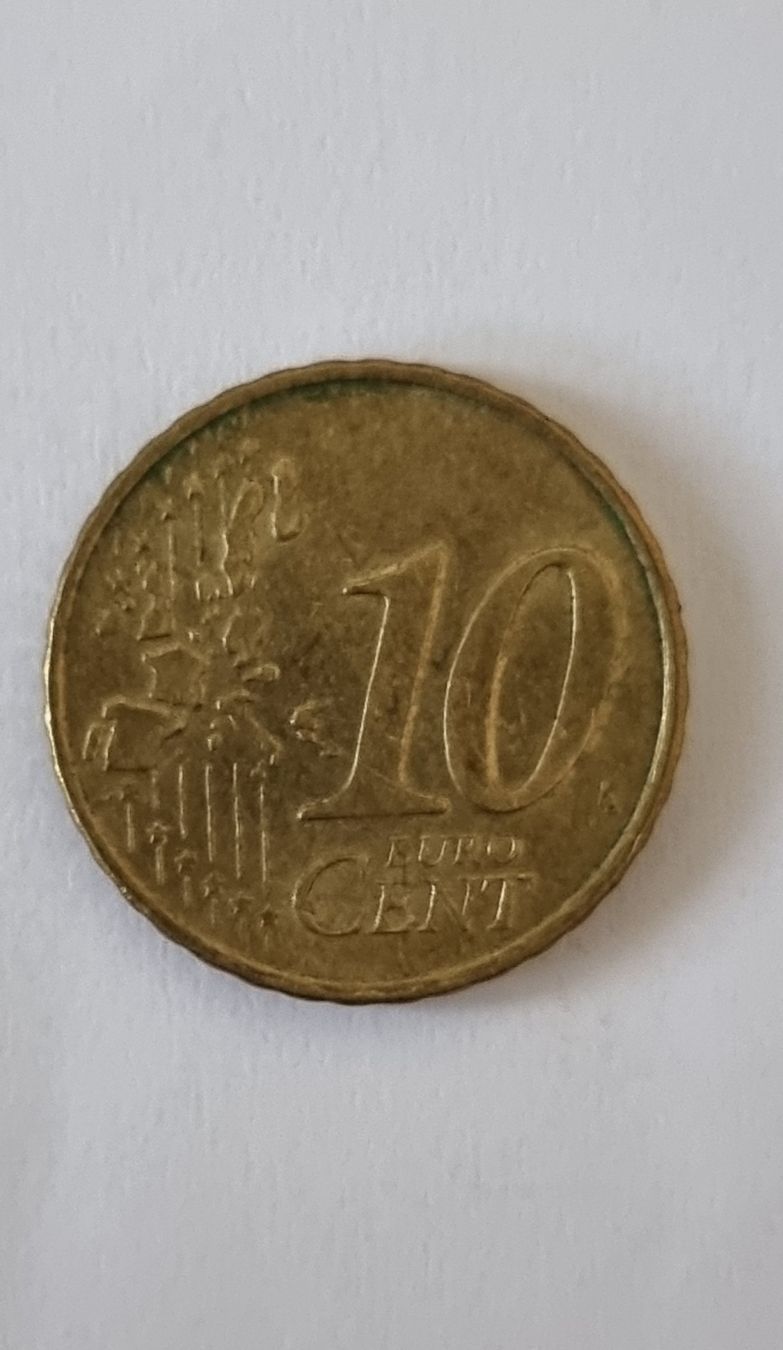 Tutti le monete: 10 Euro Cent Coin Netherlands Beatrix 2000 Good Condition – Usato da Tavannes venduto da Nourwx 1
