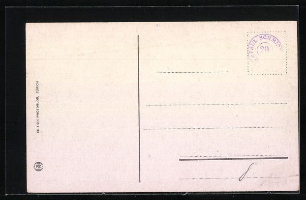 Cartoline postali: Baden, Ortspartie mit Landvogteischloss – Usato da Berlin venduto da bartko-reher 1