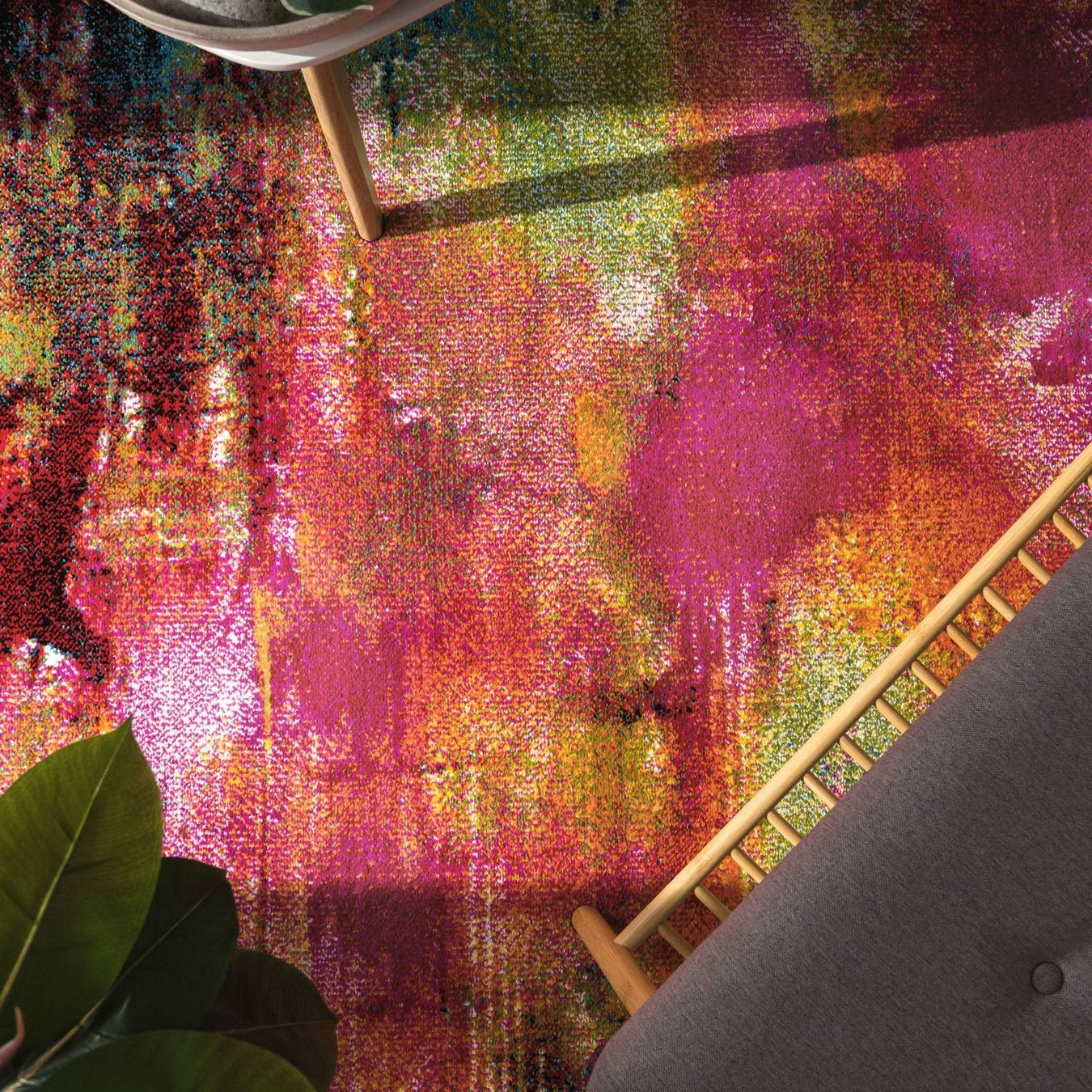 Tappeti: 200x290 cm! Teppich Bunt Multicolor Wohnzimmer – Nuovo e nell'imballaggio originale da Bern venduto da Miraitrading 4