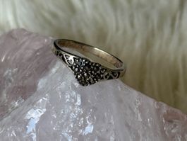Vintagering Silber 925