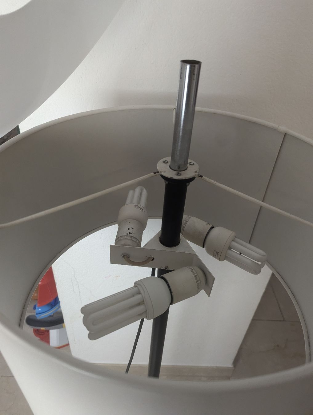 Lampen: Mid Century Modern Adjustable Stand Lamp Drum Shade Chrome – Gebraucht aus Erlinsbach SO von Meytalien 3