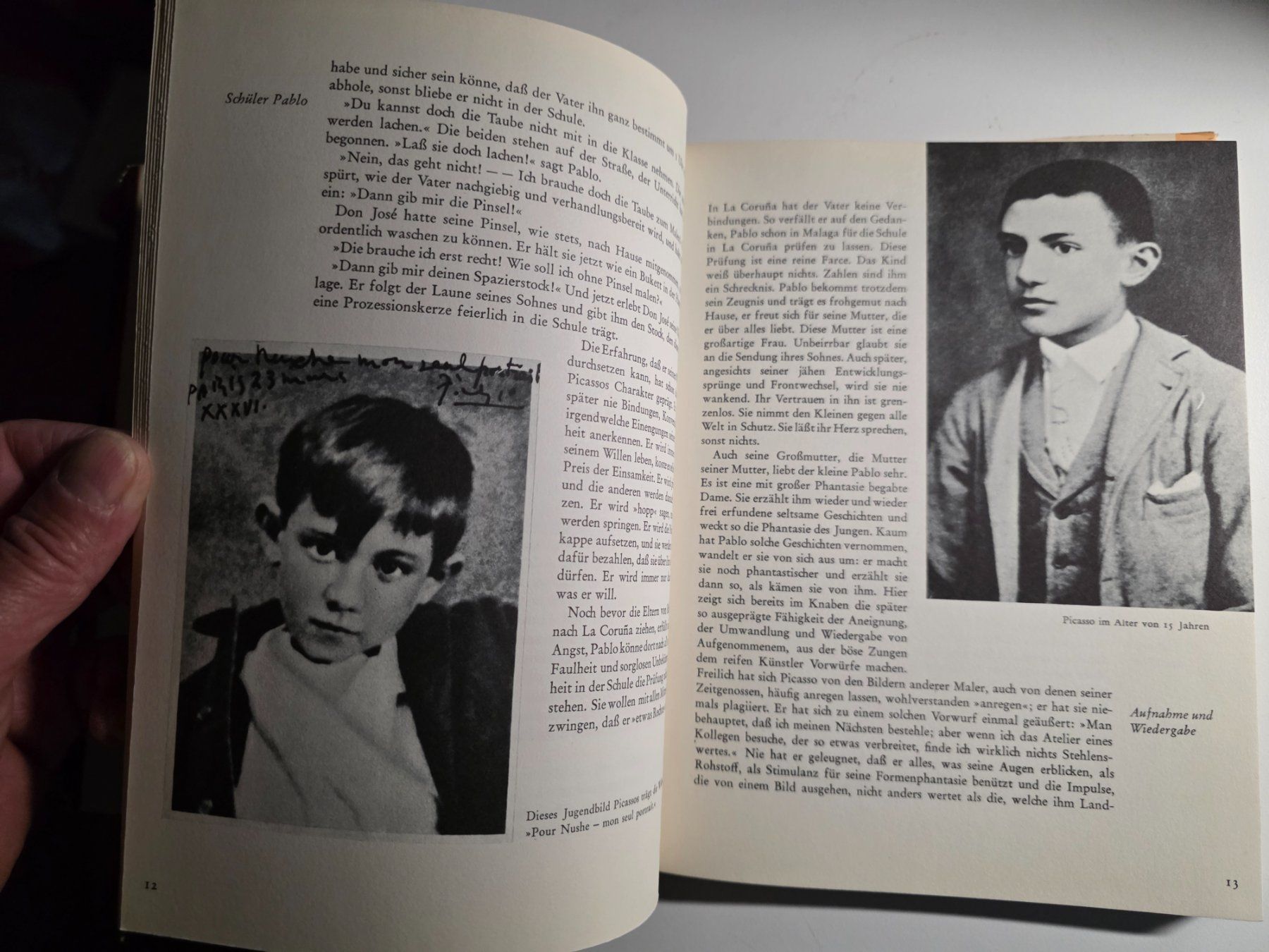 Libri: Picasso - Eine Bild Biographie - Lothar Günther Buchheim – Usato da Walterswil BE venduto da Lonitti 3
