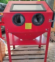 Sandstrahlkabine rot gebraucht