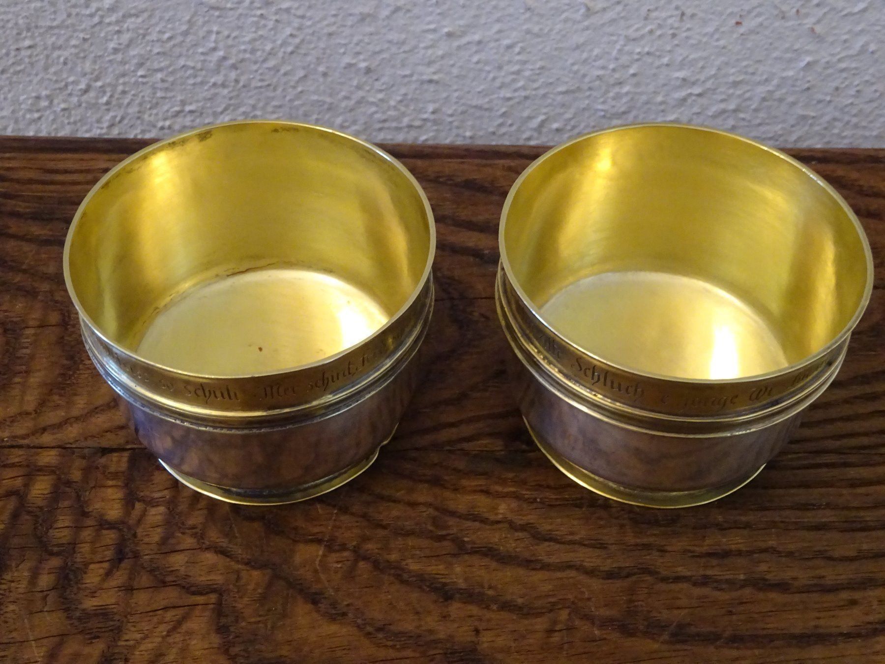 Gläser: Interessante Hochzeitsbecher / 1924 – Gebraucht aus Esslingen von eintagammeer 4