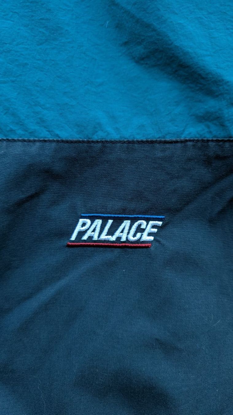 Palace Giacche: Palace Technical Half Zip Anorak Jacket Navy/Teal Size M – Usato da Therwil venduto da Fabian_D 4