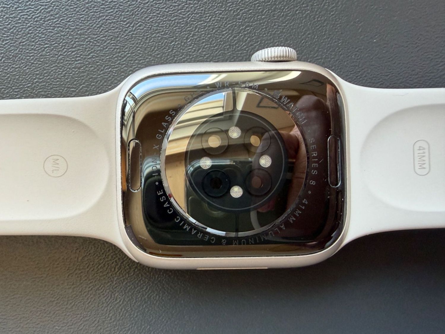 Apple Smartwatch: Apple Watch Series 8 41mm silber – Usato da Trachslau venduto da RT_BRNN 4