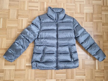 Daunenjacke Massimo Dutti grau