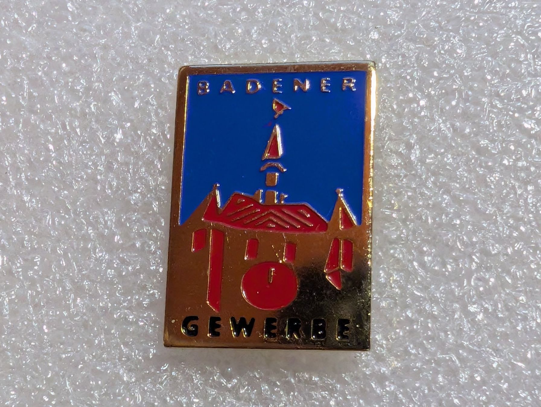Placchette & Badge: Ansteckpin 257: Badener Gewerbe – Usato da Oppligen venduto da Pin-Fall-Shop