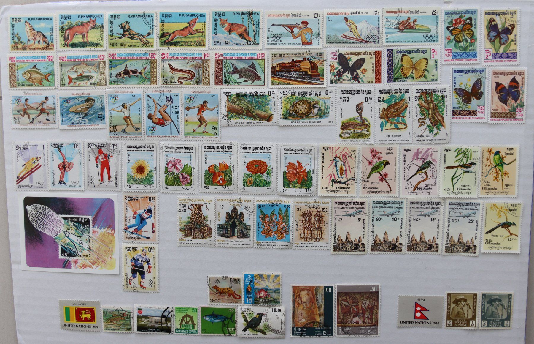 Alle Briefmarken: Briefmarken Asien (1) – Gebraucht aus Oberentfelden von lakipul