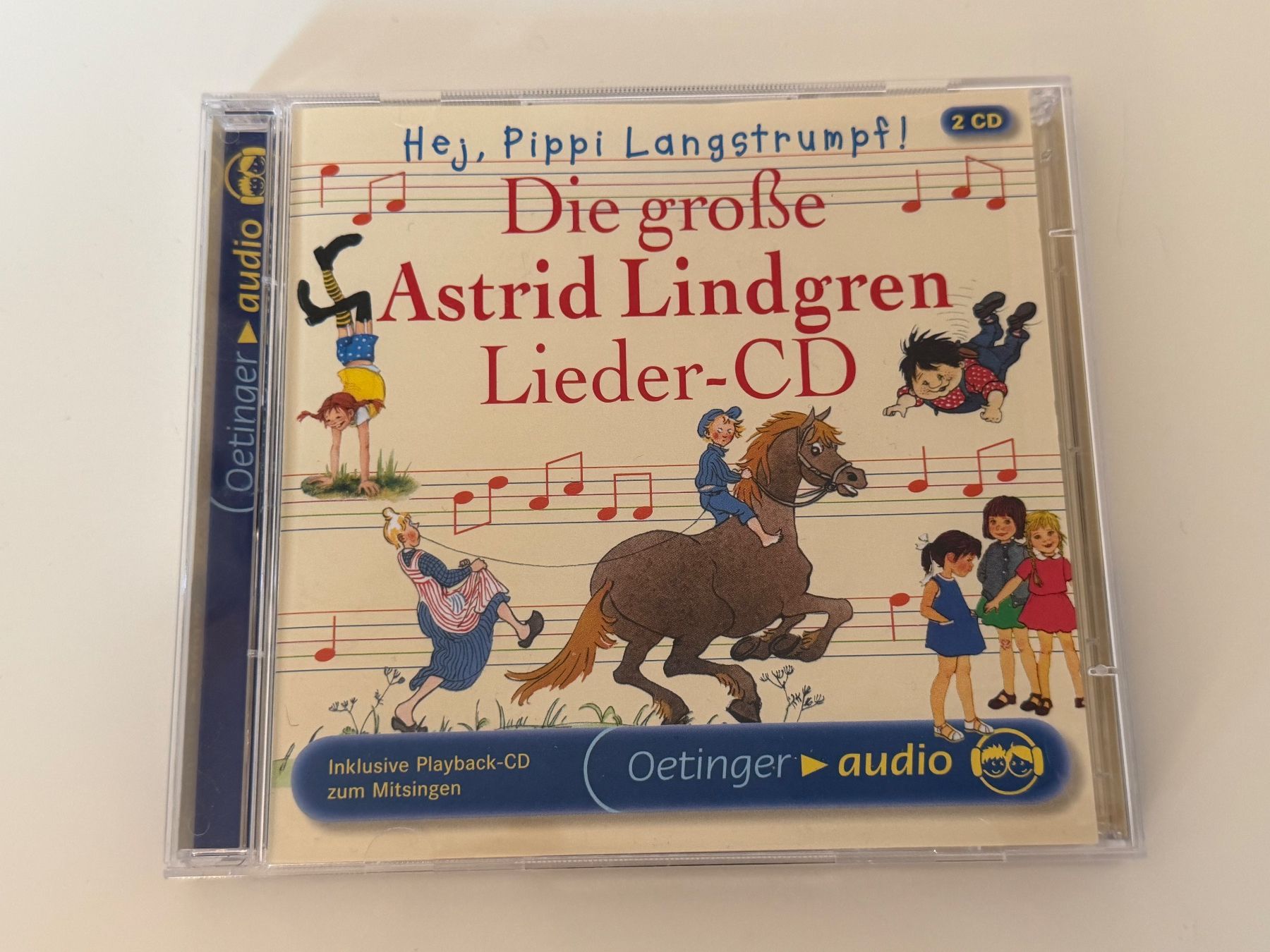 CD: Die grosse Astrid Lindgren Lieder 2CD's Hej Pipi Langstrumpf – Usato da Altstätten SG venduto da sheamus