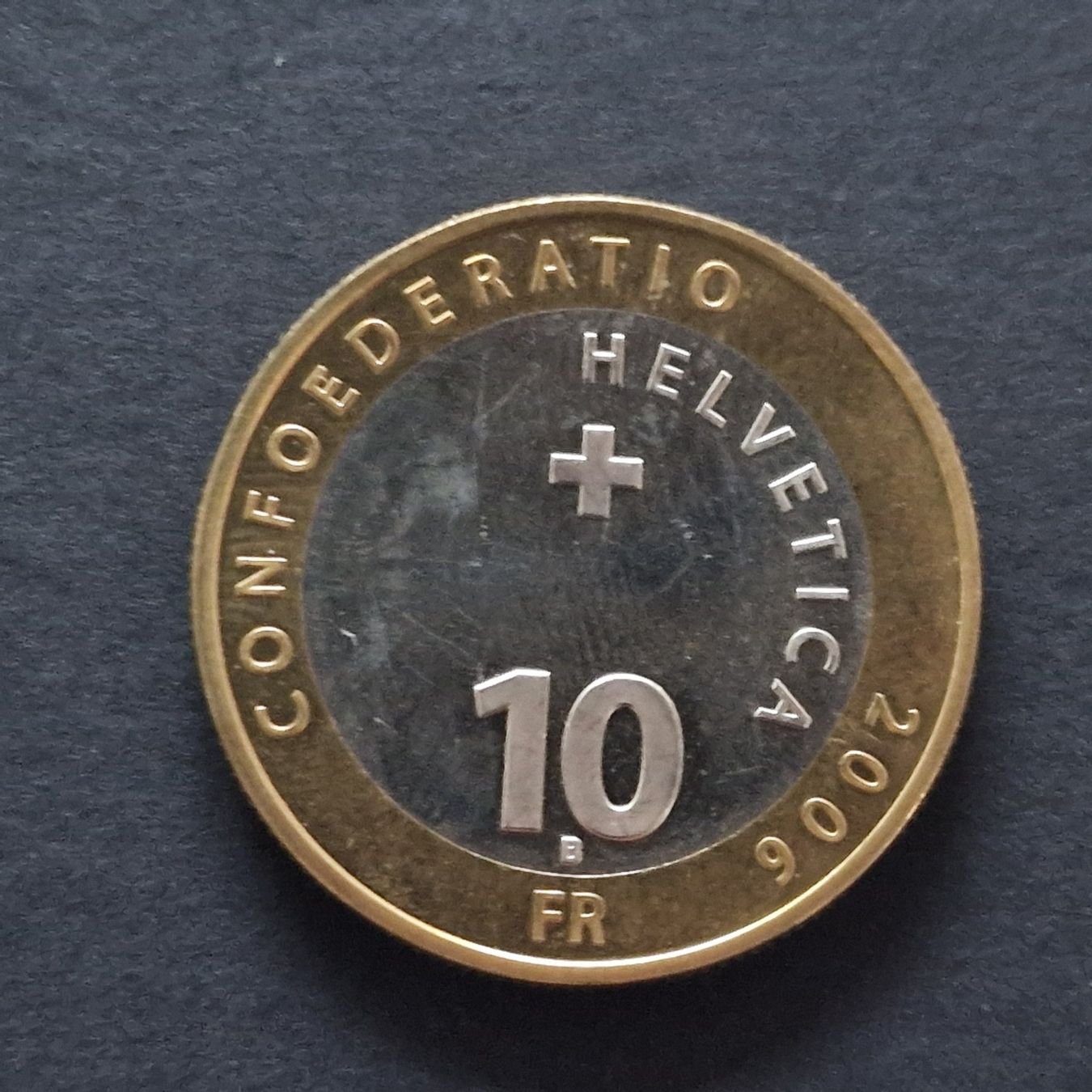 Alle Münzen: CHF 10.- commémorative 2006 – Gebraucht aus Bouveret von psv01 3