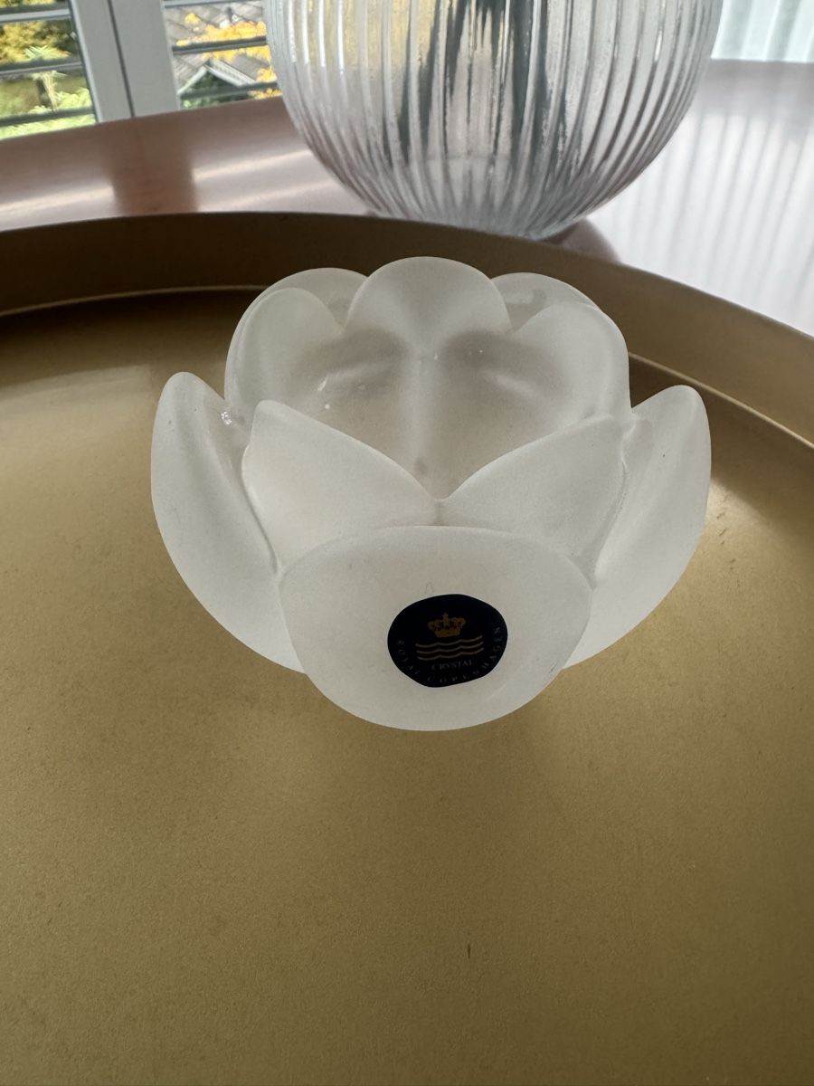 Royal Copenhagen Portacandele: Royal Copenhagen Kerzenhalter – Usato da Lachen SZ venduto da artbyblondangel 6