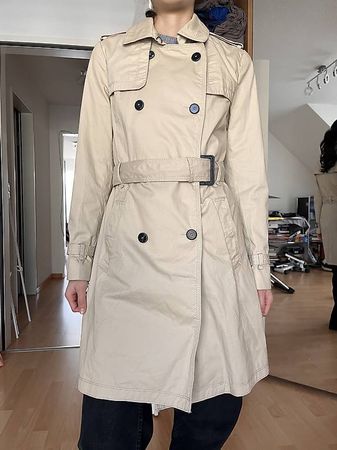 Damen Trenchcoat/Mantel S von Mango