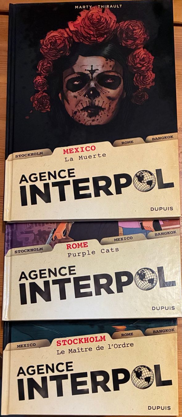 Comics: Interpol, 3 volumes – Gebraucht aus Moutier von lebadin