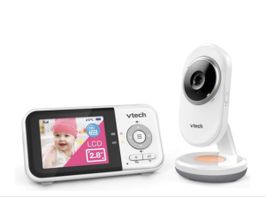 VTech Babyphone 2.8 Zoll LCD weis