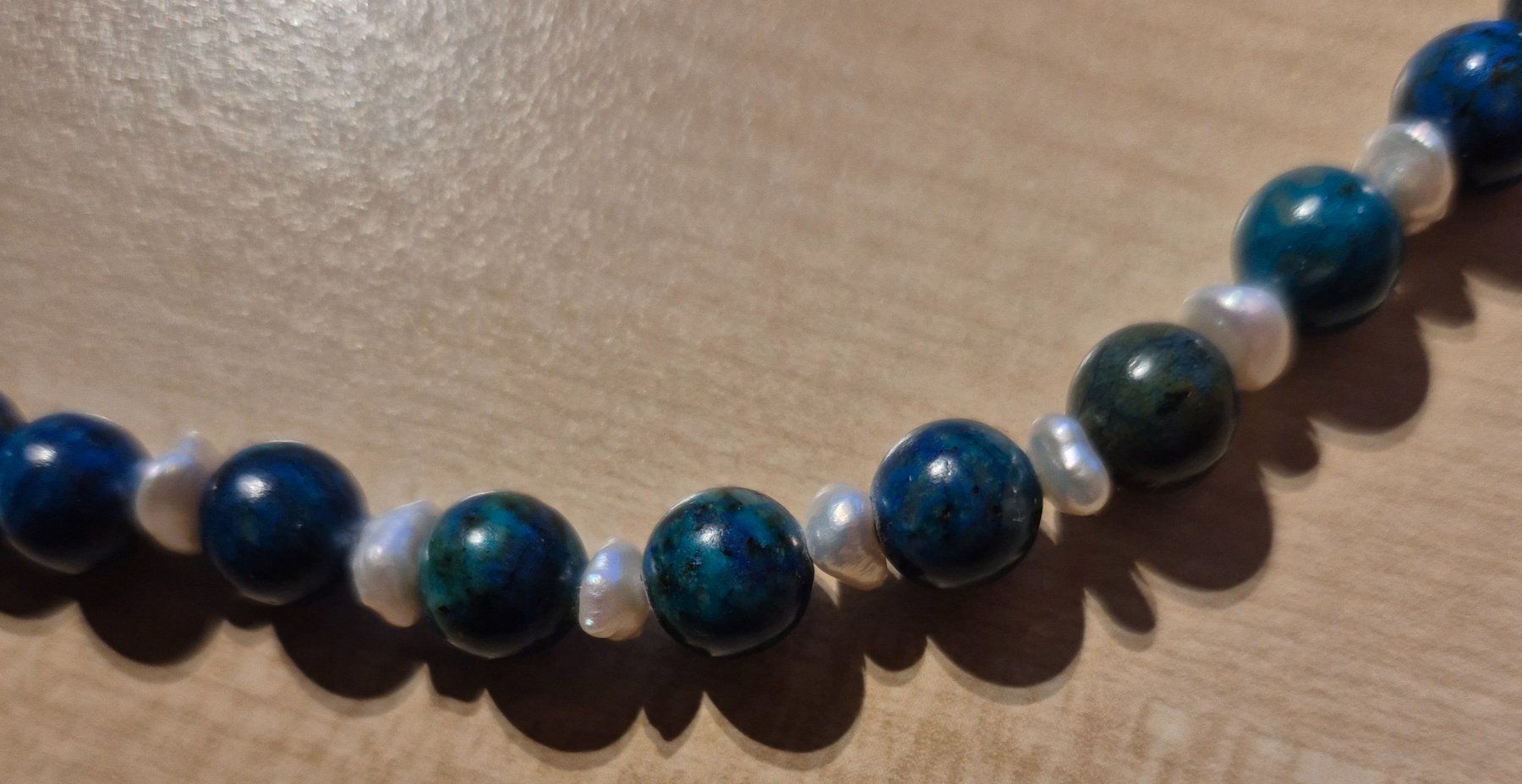 Catenine: Halskette mit Chrysopras, handgemacht – Usato da Thun venduto da tinu2031 1