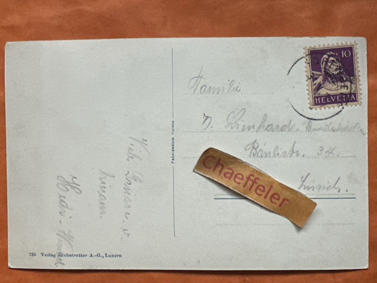 Cartoline postali: 1931 Sörenberg, Entlebuch, Vintage – Usato da Zürich venduto da Chaeffeler 1