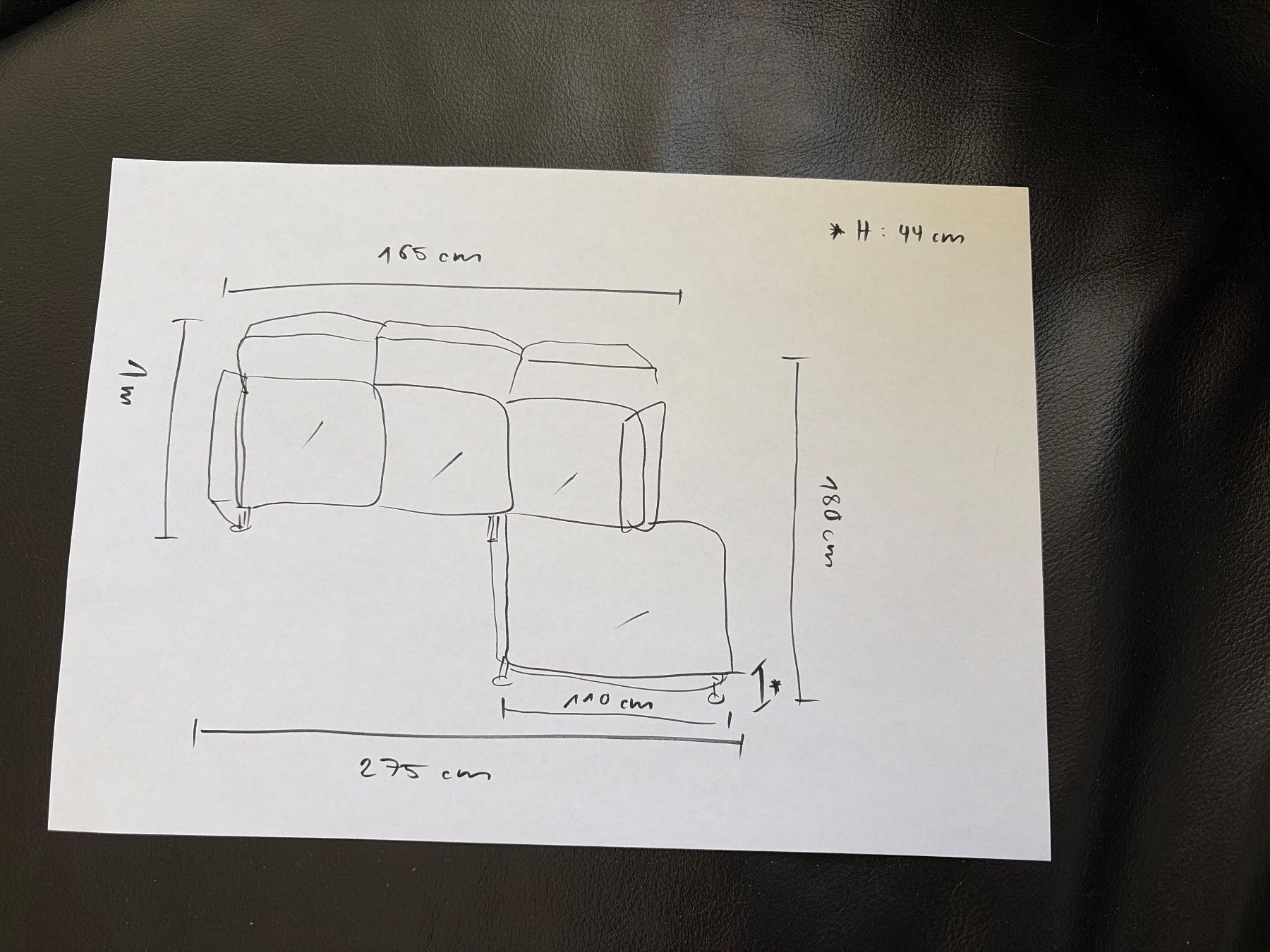 Pfister Sofas: Ecksofa Pfister Leder Schwarz – D'occasion à Bern par mic_7clt 2