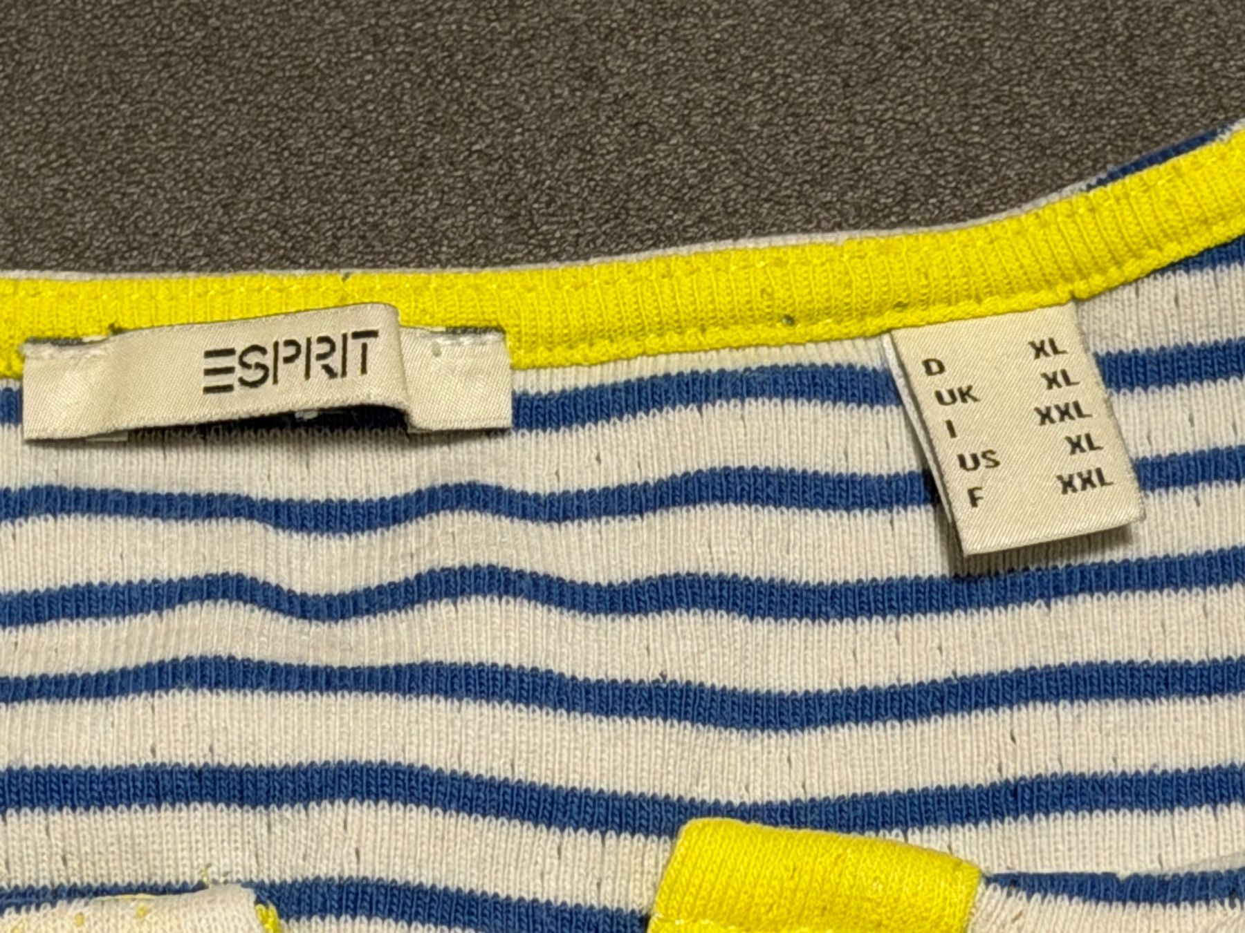 Esprit Maglioni & Felpe: Esprit Shirt, blau-weiss gestreift, XL – Usato da Münchenbuchsee venduto da dumle 1