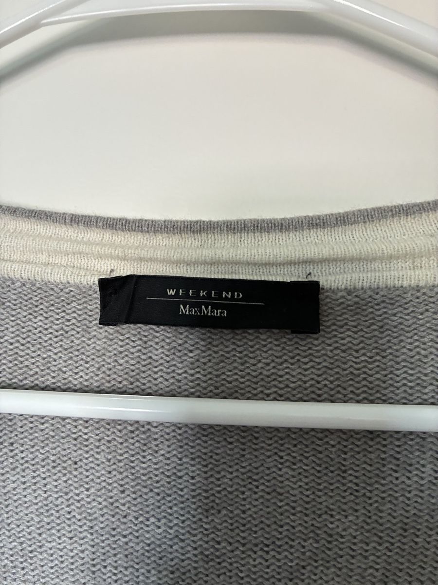 Max Mara Giacche: Max Mara Weekend Strickjacke Grau Gr. L – Usato da Wädenswil venduto da Gilmored83 1