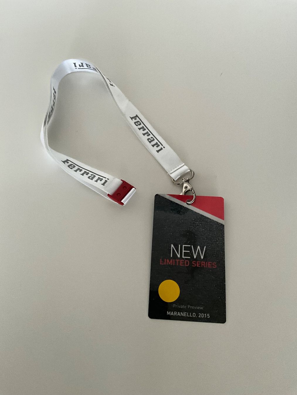 Ferrari Plaketten & Abzeichen: Ferrari F12 tdf Private Preview Badge – Neu (gemäss Beschreibung) aus Zürich von thovala