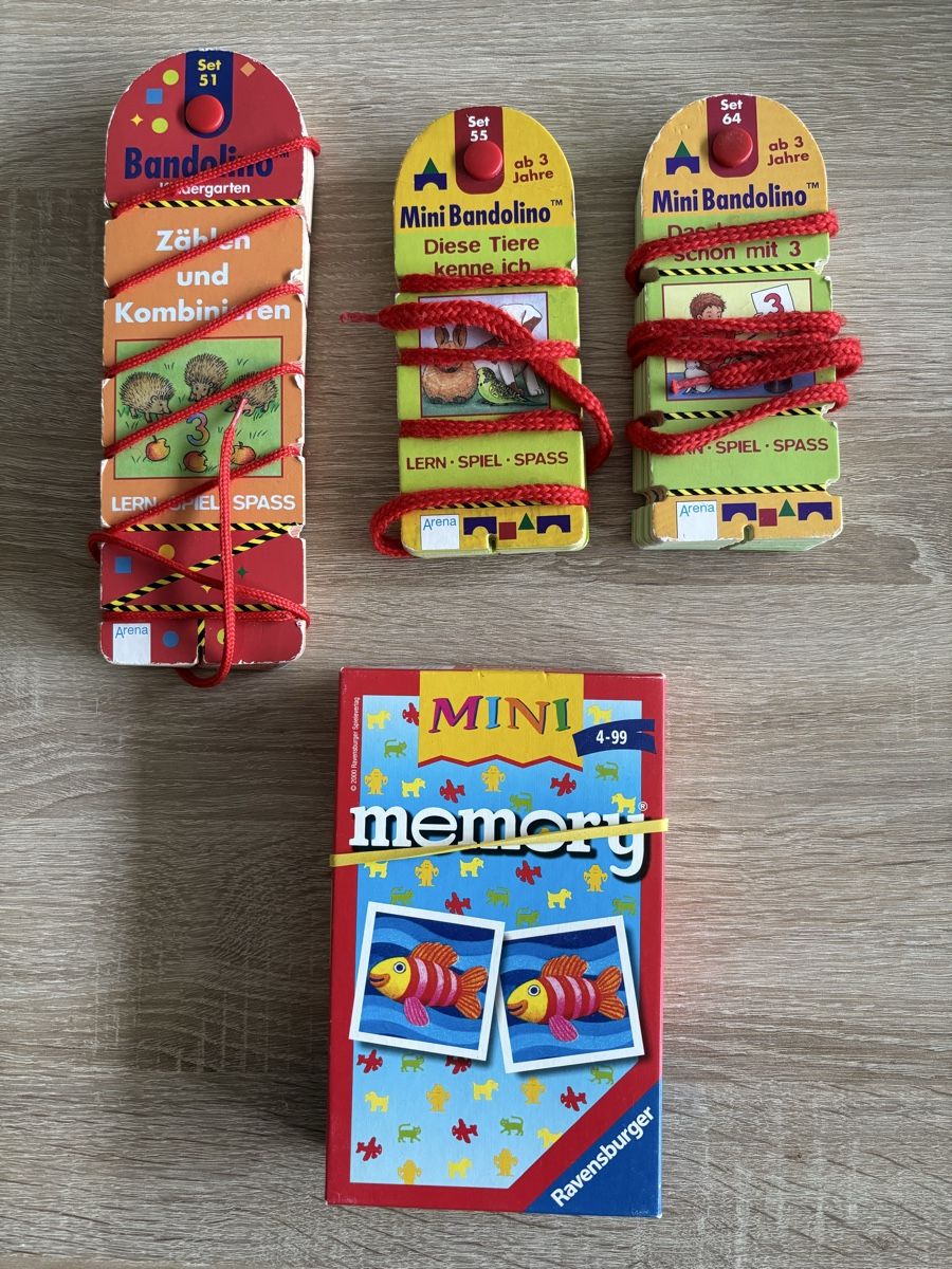 Spielzeuge: Bandolino und Memory – Gebraucht aus Niederwangen b. Bern von muidop