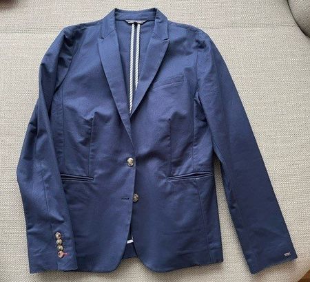 Tommy Hilfiger Einreihiger Regular Fit Damen Blazer Gr. 42