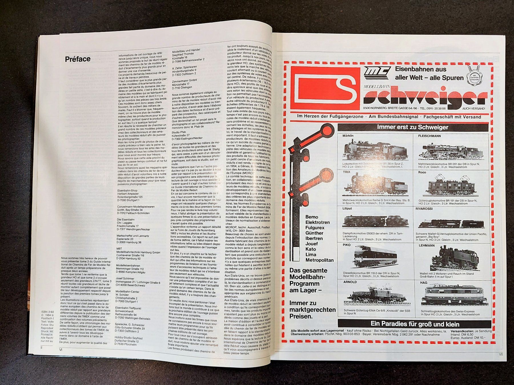 Bücher: Modell-Eisenbahn-Katalog 1984 International : 5000 Modell – Gebraucht aus Jegenstorf von ladoga66 4