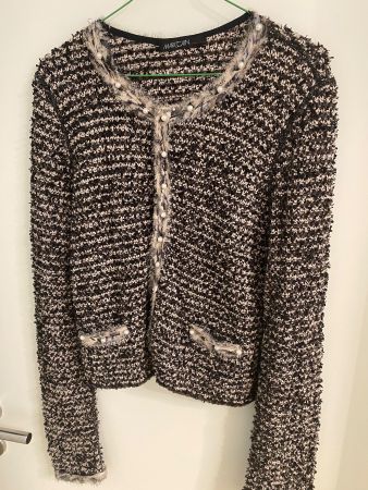 Marc Cain Jacke schwarz/braun beige Grösse 38