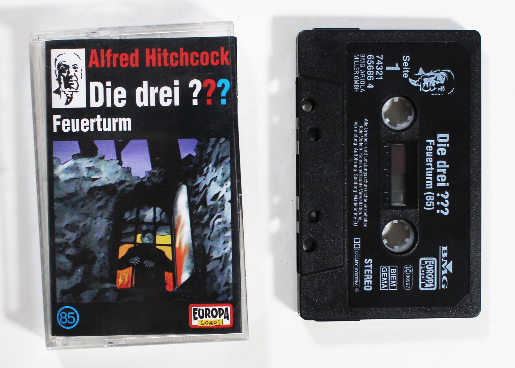 Kompaktkassetten: MC Die Drei Fragezeichen 85 - Feuerturm – Gebraucht aus Brüttisellen von Collector-Corner 1
