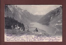 Das KLÖNTHAL von der Schwammhöhe gesehen - 1905