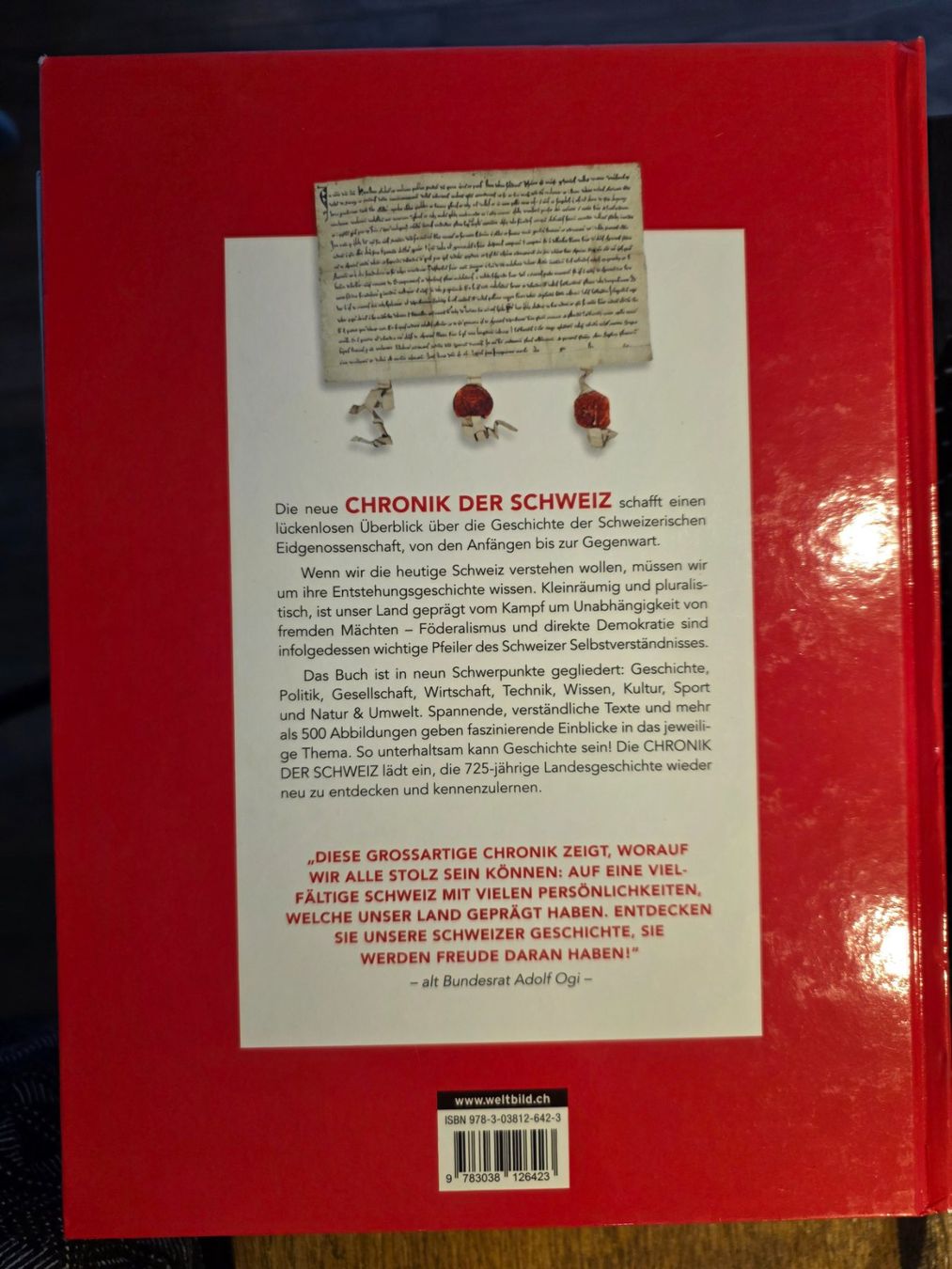 Libri: Chronik der Schweiz, gebundene Ausgabe – Usato da Wettingen venduto da Nadja_Cristina 1