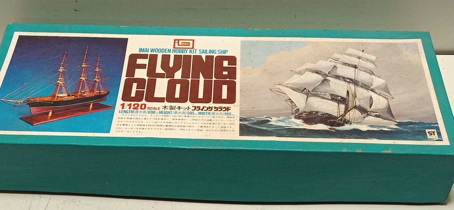 Kit di modellismo & Modellini statici: Vintage Flying Cloud Schiffsmodell, Originalverpackt(em316) – Nuovo e nell'imballaggio originale da Künten venduto da Schnaepplihuus