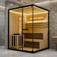 Traditionelle Sauna - Saunakabine - Salzsauna PARMA 3 Pers.
