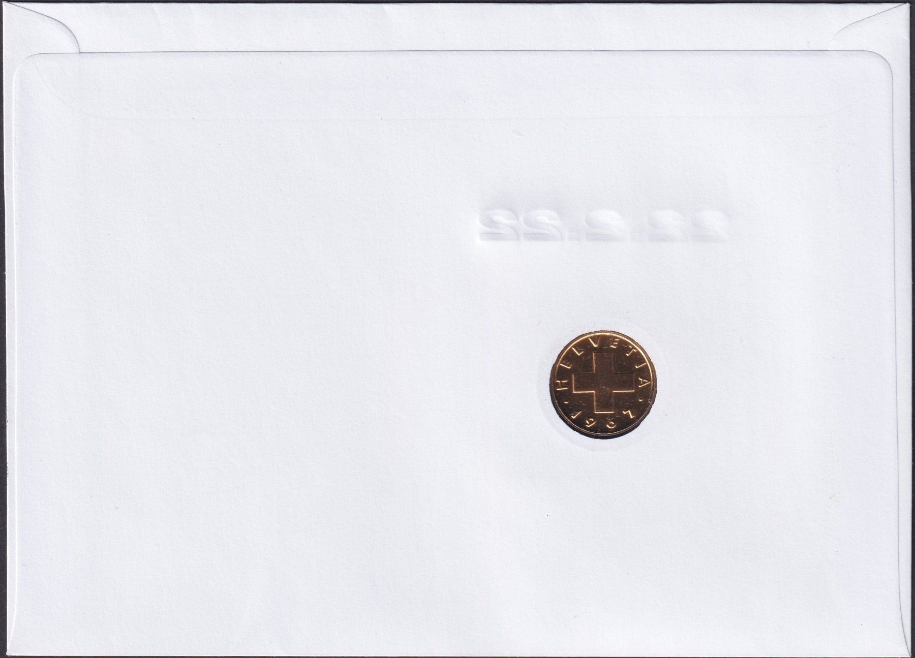 Tutti le monete: 2022, Numisbrief/Münzbrief "22.2.22" mit 2 Räppler. – Usato da Sursee venduto da Luzernerraute 2