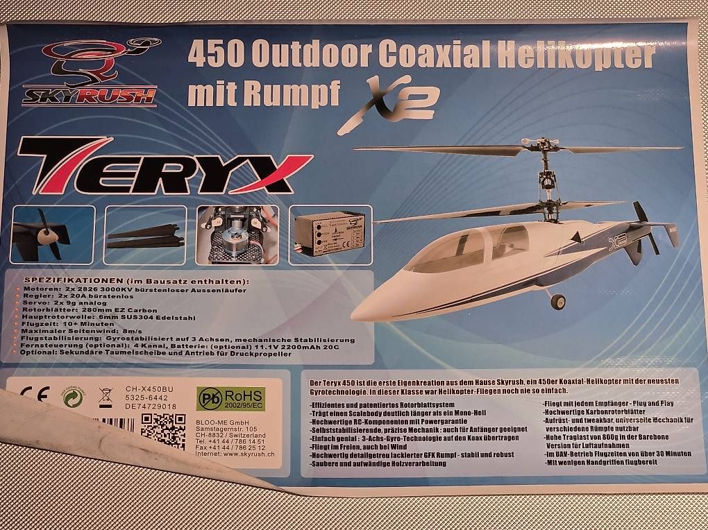 RC Modellbau: Treyx 450 – Gebraucht aus Sala Capriasca von cabking1