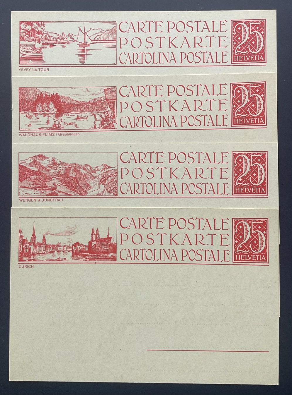 Tous les timbres: Bild Postkarten PTT – Neuf (Voir description) à Luzern par 19primeln 5