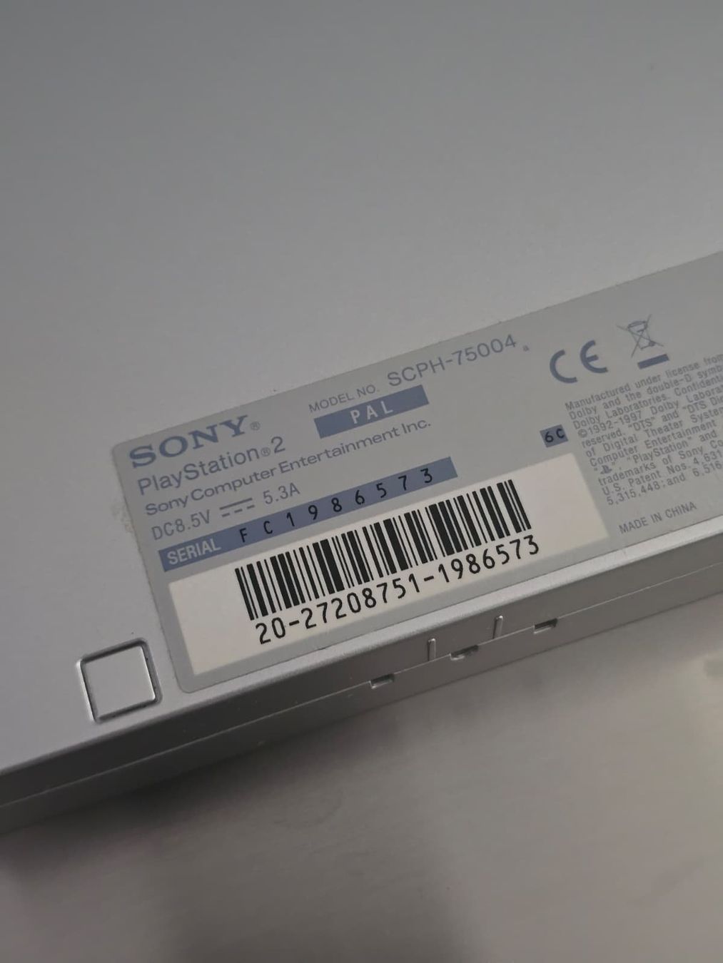 Sony Konsolen: Sony PlayStation 2 Slim Silber – Gebraucht aus Emmen von BieteNurSo 3