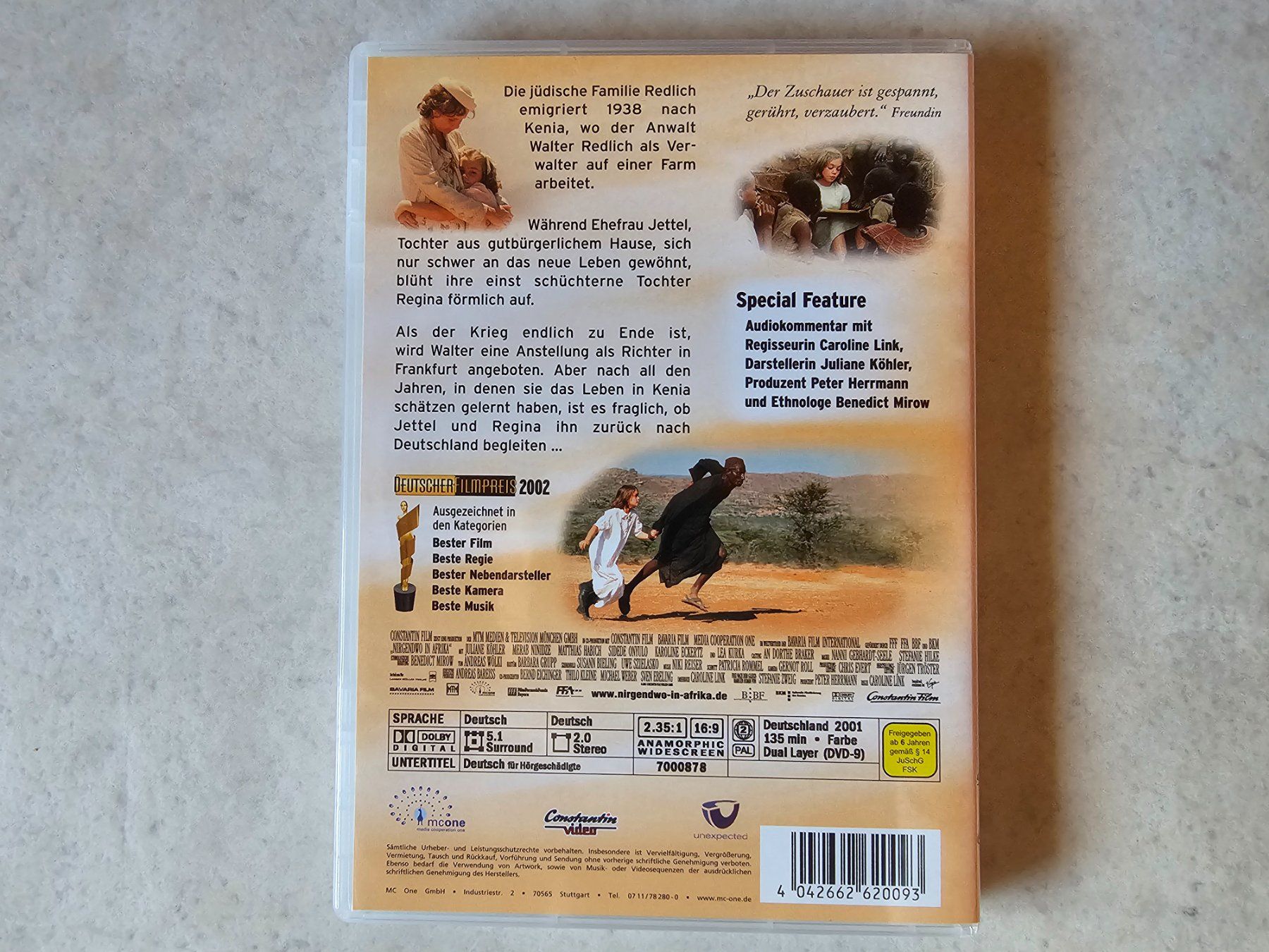 Alle DVDs: Nirgendwo in Afrika – Gebraucht aus Schneisingen von  1