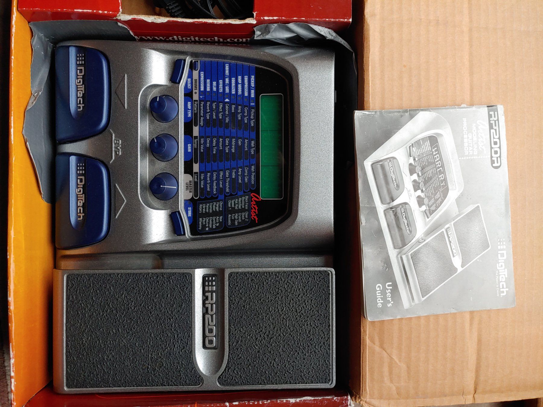 Amplificatori: Digitech RP200R Multi-Effekt Gitarrenverstärker – Usato da Zürich venduto da marcwinter 1