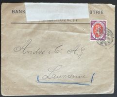 Deutsches Reich Berlin historischer Bankbrief Zensur Beleg