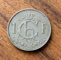 1 Franken Letzeburg / Luxemburg 1962
