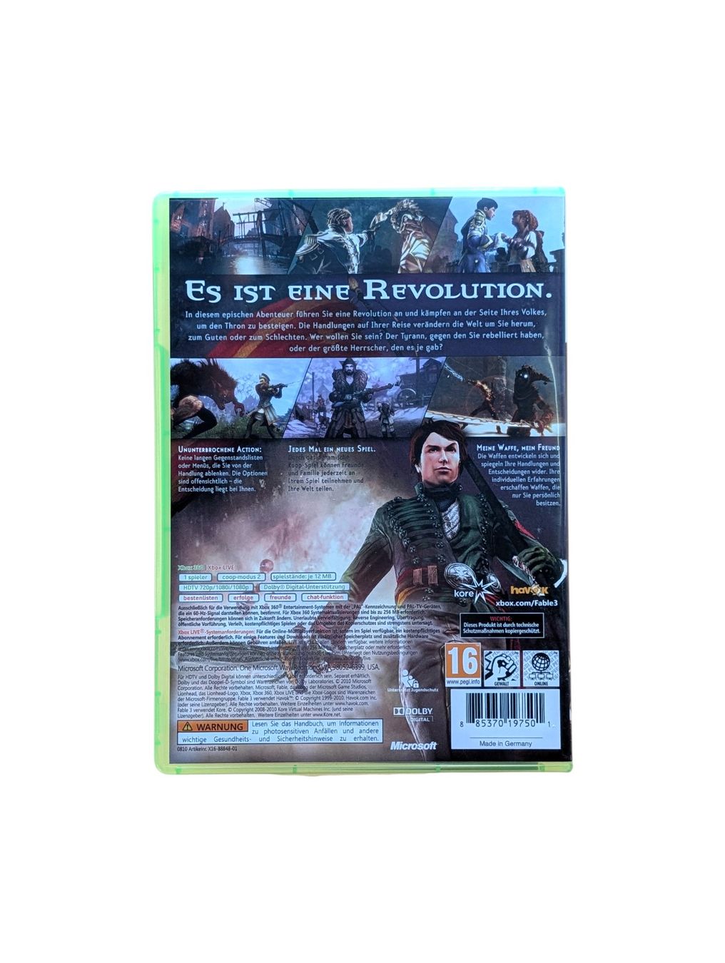 Microsoft Spiele: Fable III Xbox 360 – Gebraucht aus Domat/Ems von IsseldorsShop 1
