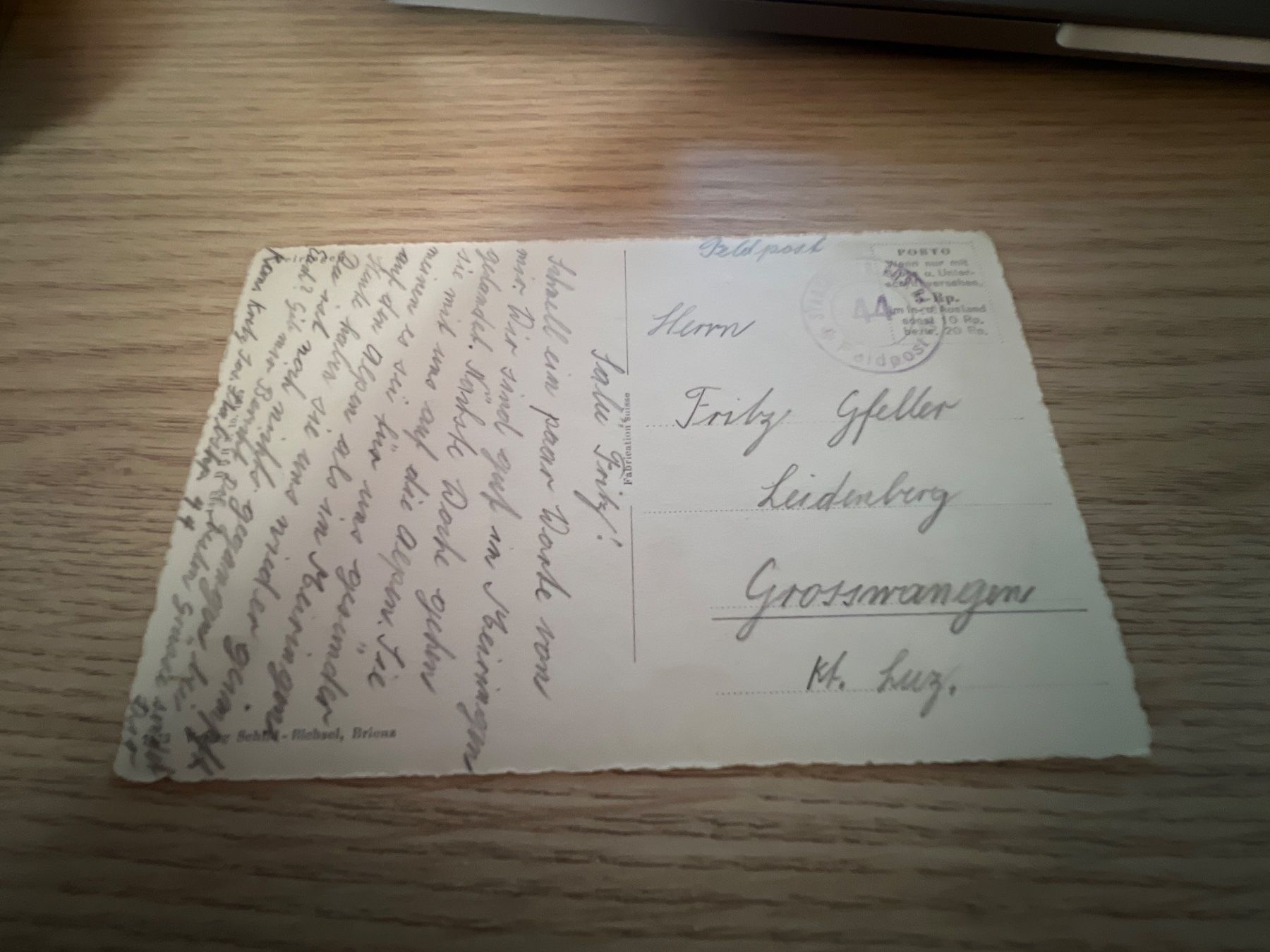 Cartoline postali: Meiringen Bern – Usato da Prosito venduto da Danielehh 1