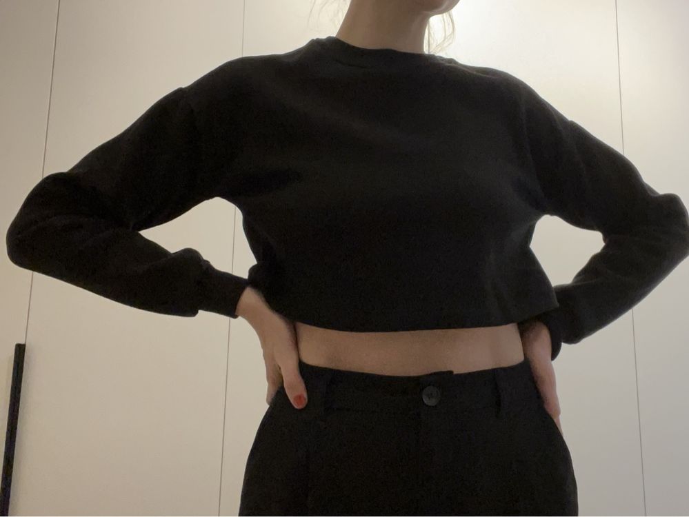Aila Crop Pulli amber