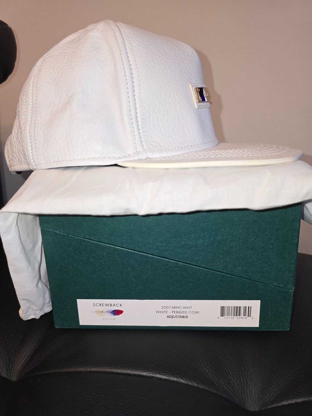 Copricapi, berretti & cappellini: Buscemi leather baseball cap – Nuovo (secondo la descrizione) da Grenchen venduto da Lucifero17 2