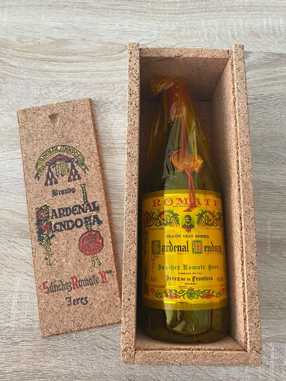 Brandy Gran Reserva Cardenal Mendoza Jerez 1970 Vintage Kaufen auf