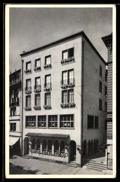 Cartoline postali: Basel, Hotel City und Restaurant Casa Ti – Usato da Berlin venduto da bartko-reher