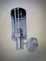 Djori Außen Wandleuchte Steel - Lindby - Neu!