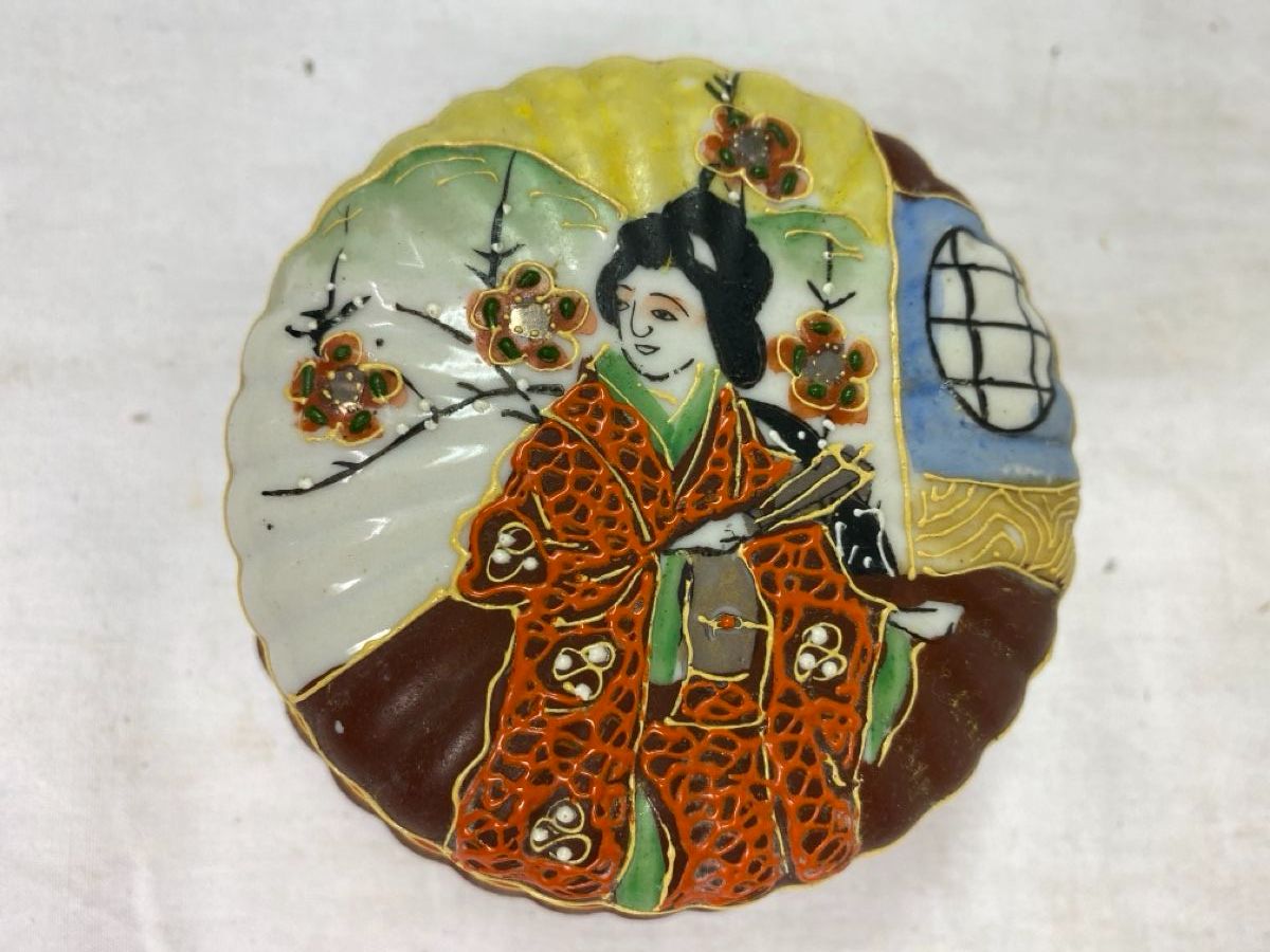Zuccheriere: Dose mit Deckel handbemalt Asien Zustand siehe Bilder – Usato da sursee venduto da trilli-tralli 4